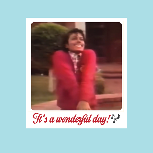 It’s a Wonderful Day! Sticker (LIMITED RUN!)